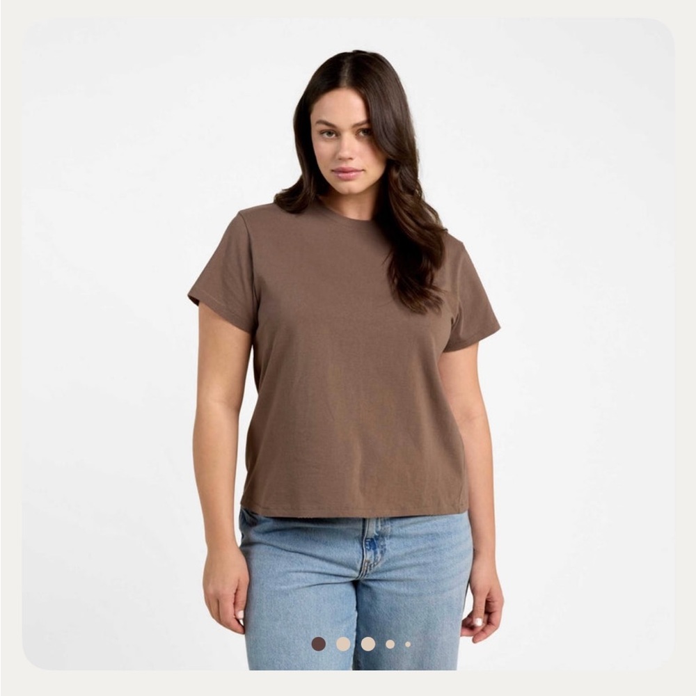 Nuuds everyday t-shirt mocha